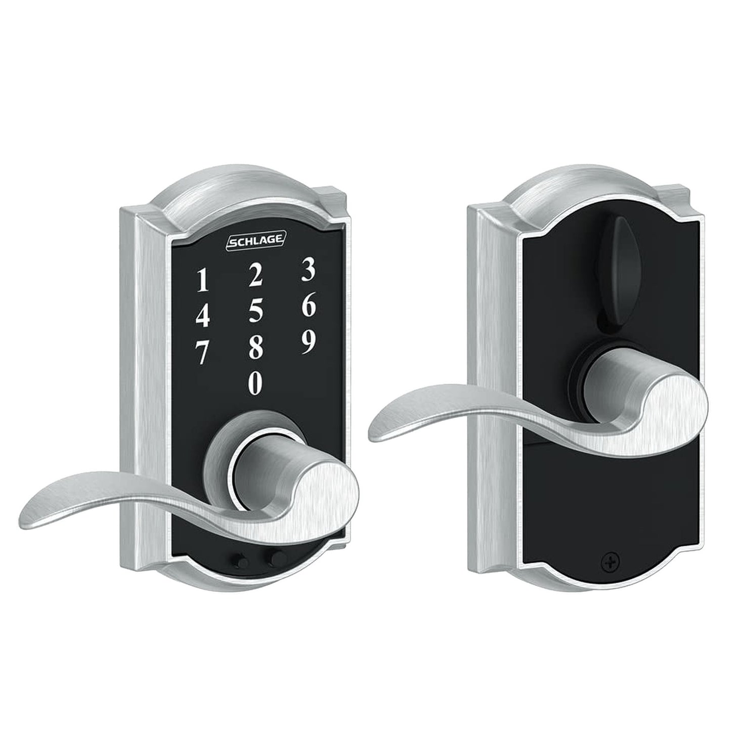 Schlage Residential FE695 CAM626ACC FE Series Grade 2 Cylindrical PIN Access Technology Keypad Lockset