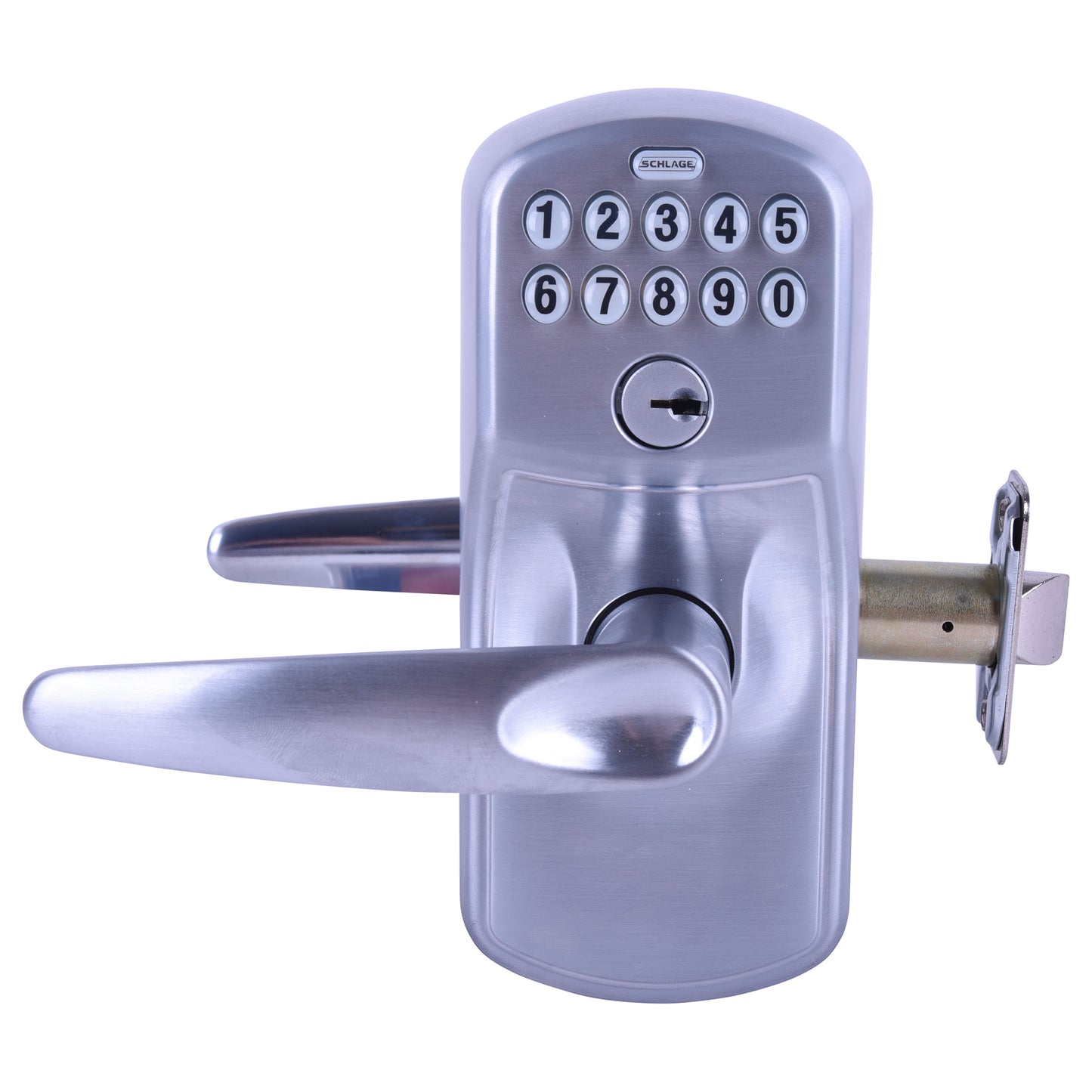 Schlage Residential FE575 PLY626JAZ FE Series Grade 2 Cylindrical PIN Access Technology Keypad Lockset
