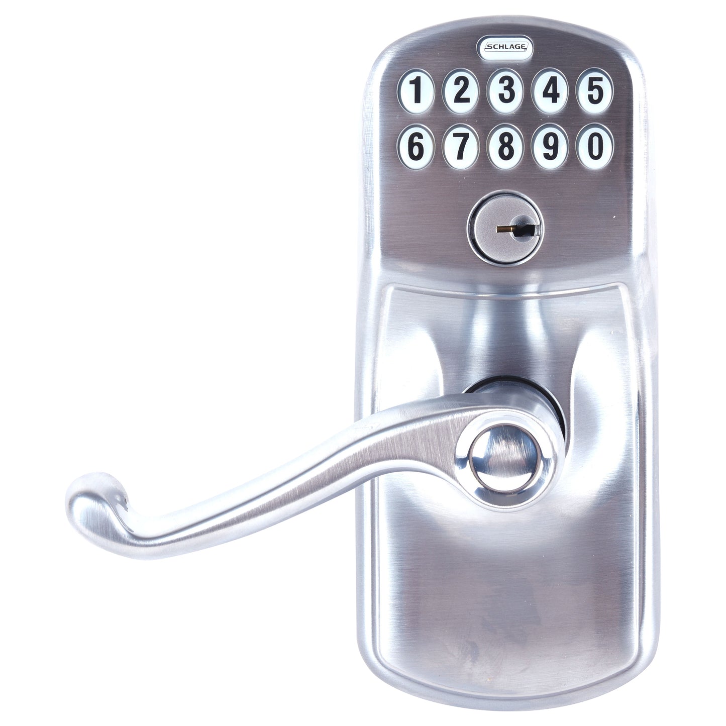 Schlage Residential FE575 PLY626FLA KD FE Series Grade 2 Cylindrical PIN Access Technology Keypad Lockset